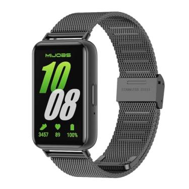 Imagem de MIJOBS Pulseira compatível com Samsung Galaxy Fit 3 SM-R390 pulseiras para mulheres e homens, acessórios de pulseira de substituição para Samsung Galaxy Fit3