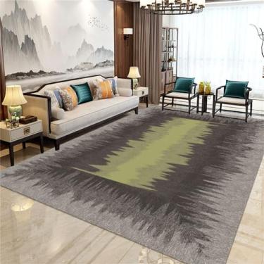 Imagem de Mesa de chá tapete abstrato quadrado estudo quarto casa sala de estar tapete cama cobertor,Abstração8,60cmx160cm