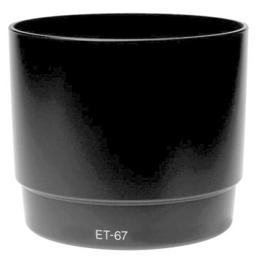 Imagem de Para-sol baioneta et-67 para lente canon ef 100mm f/2.8 usm