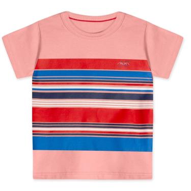 Imagem de Infantil - Camiseta Listrada Manga Curta Masculina Marisol  menino