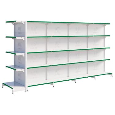 Imagem de Gôndola Expositor Fit Centro 1 Ponta 1 Inicial E 3 Continuações 2,02m Mercado Amapá