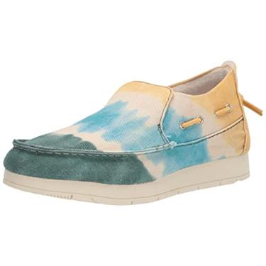 Imagem de Sperry Mocassim Feminino Moc-Sider, Tie Dye verde, 6.5