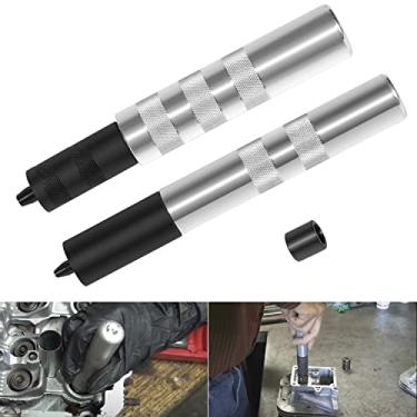 Imagem de Hihitomorrow 36050 Kit de ferramentas de remoção e instalação de manete de válvula Compressor e retentor de mola para remoção e instalação para 4,5 mm a 7,5 mm e 5/40.6 cm a 3/20.3 cm