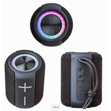 Imagem de Caixa Som Bluetooth Ultra Bass Sem Fio 8W Proteção Agua - TOMATE