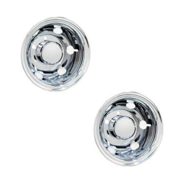 Imagem de Kit Calota Embutir Mb Accelo 915c Traseira Redondo Aro 17,5 - Bepo