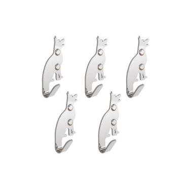 Imagem de Kit 5 Ganchos Decorativo De Parede Pendurador Bolsa C.C FS - FassinSho