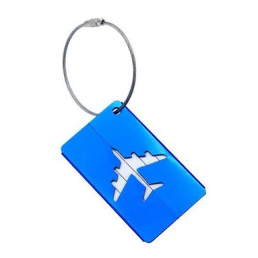 Imagem de Etiqueta De Mala Resistente Para Identificação Bagagem Viagem A Prova 