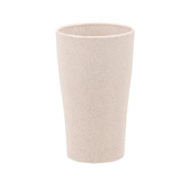 Imagem de Copo Fibra de Bambu Natural 290ml para Piscina Não Quebra - Fx, Bege