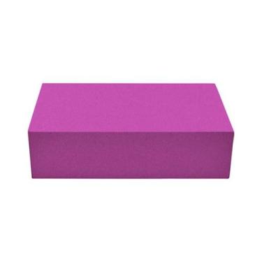 Imagem de Bloco de Yoga em EVA Alux  23x15x7cm, Rosa