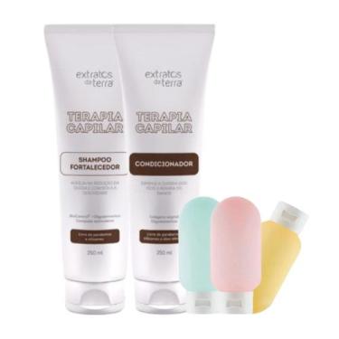 Imagem de Kit Antiqueda Crescimento Terapia Capilar Extratos Da Terra