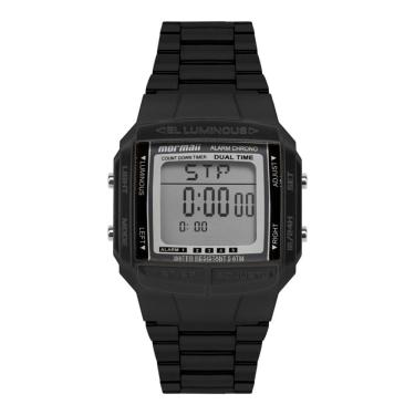 Imagem de Relógio Mormaii Masculino Ref: Mo04001c/7p Vintage Digital Black