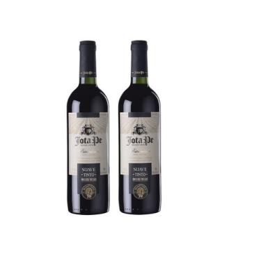 Imagem de Kit Vinho Jota Pe Tinto Suave Casa Perini 750ml 2 unidades