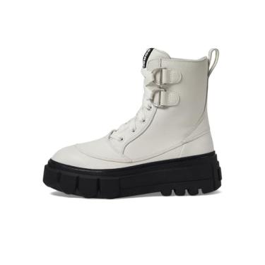 Imagem de SOREL Bota feminina impermeável Caribou X Lace, Sal marinho/preto, 40