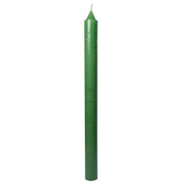 Imagem de Vela Verde Caboclo Oxóssi Saúde e Cura19cm Queima 6 Horas - Mandala