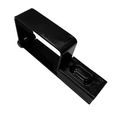 Imagem de Porta Cadeado P/ Portão Dovale N.5 - 91 X 56 - Preto