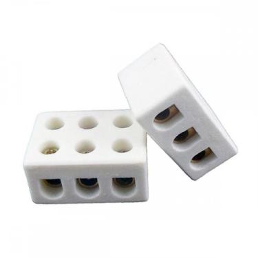 Imagem de Conector Interneed Porcelana 10Mm Trif . / Kit C/ 10 Unidades