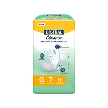 Imagem de Fralda Intima Bigfral Clássica Regular Adulto Pct c/ 7 un G