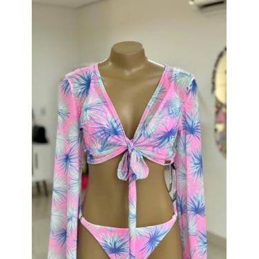 Imagem de Saída Blusa Mykonos - Dandelion (M) - Modaintimax