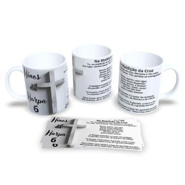 Imagem de Caneca de Porcelana Personalizadas Hinos da Harpa Cristã  - Estampa Su