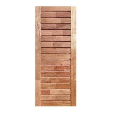 Imagem de Porta de Madeira Comercial Maciça Cedro Arana Casmavi, 90cm x 210cm