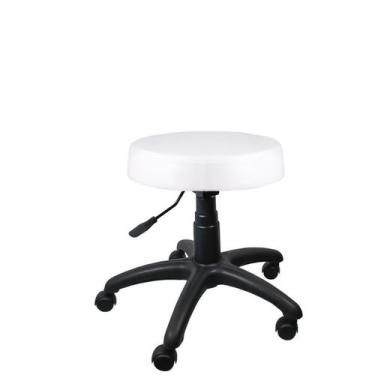 Imagem de Cadeira Mocho Banqueta Branco - ULTRA Móveis
