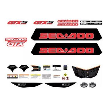 Imagem de Kit Adesivos Sea Doo Gtx 155 S - SPTS, Opção 3