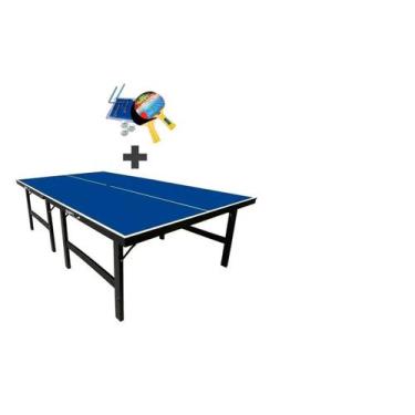 Imagem de MESA DE PING PONG OFICIAL MDF 15mm KLOPF 1016 + KIT Completo Klopf 503