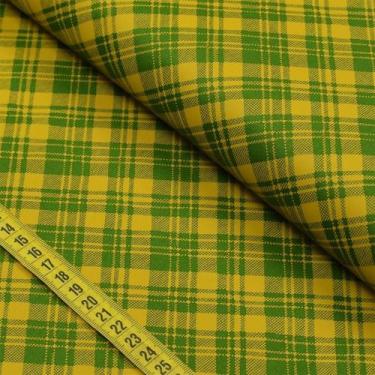 Imagem de Tecido Estampado para Patchwork - Natal : Xadrez Diagonal Verde 2659 (
