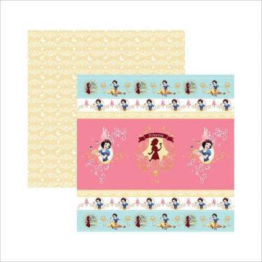 Imagem de Folha para Scrapbook Dupla Face Disney - Branca de Neve - Toke e Crie,