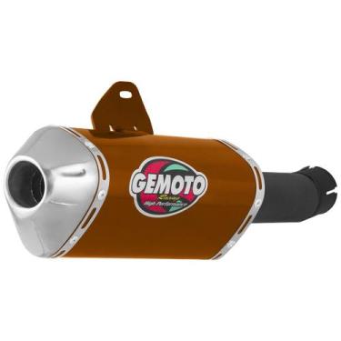 Imagem de Ponteira Esportiva Gemoto Racing 3 Trioval Cb 500x Cb 500f 2017 À 2020