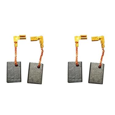 Imagem de 9554NB 9557NBD 9557NBK 9557PB Moedores HR2230 HR2470T HR2470FT HR2810 HR2810T escovas de carbono compatíveis com martelos Makita 4 peças