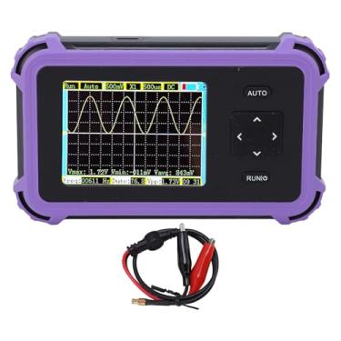 Imagem de Topincn Mini Osciloscópio Digital, Osciloscópio Portátil Lcd de 1mhz de Largura de Banda para Ensino de Iniciantes, Suporta Carregamento Tipo C