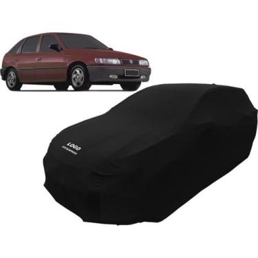 Imagem de Capa De Tecido Lycra Para Carro Volkswagen Pointer Gti - Mz, Preta