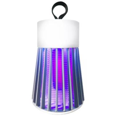 Imagem de Lâmpada Elétrica Mata-Mosquitos Luz UV USB Armadilha Para Anti-Insetos