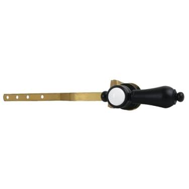Imagem de Kingston Brass Alavanca de tanque de vaso sanitário KTBAL0 Heirloom, preto fosco
