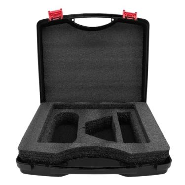 Imagem de Caixa Dura de Satélite de água, Construção de Esmagamento Com Design Compacto, Caixa de Armazenamento Portátil Leve para Mini Starlink, Adaptador, Prato, Cabos, Acessórios,