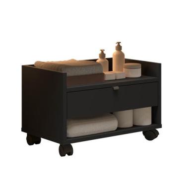 Imagem de Armário Gabinete Prisma para Banheiro com Nicho e 1 Gaveta - Moveis em