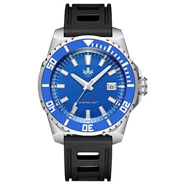 Imagem de PHOIBOS Relógio de mergulho automático Leviathan 500M PY032, Azul