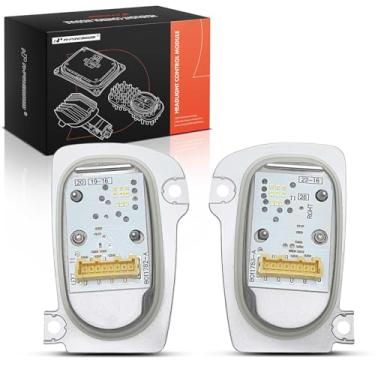 Imagem de A-Premium Substituição do módulo de controle de farol para Audi A3 2012 2013 2014 2015 2016 2017 2018 2019 2020, dianteiro esquerdo e direito, um conjunto de 2