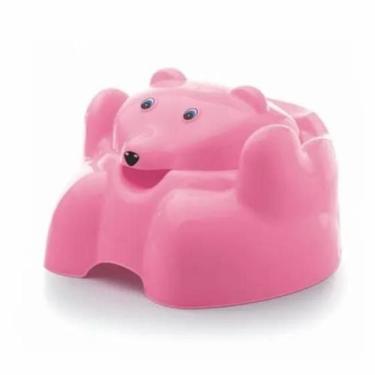 Imagem de Troninho Penico Vaso Desfralde Sanitário Infantil Rosa - Cajovil - coj