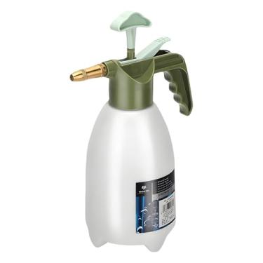 Imagem de Pulverizador de jardim portátil, bocal ajustável e garrafa de spray de água com alça pressurizada, frasco de spray de plantas, pulverizador de bomba manual para rega, fertilização, limpeza em gramado