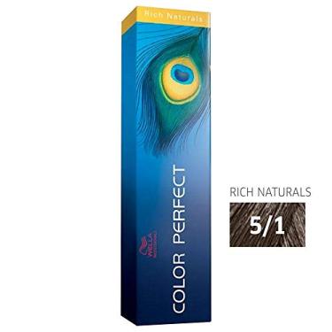 Imagem de Tintura Permanente 5.1 Castanho Claro Acinzentado Unit, Color Perfect