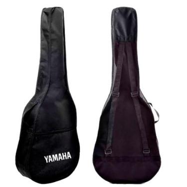 Imagem de Capa p/ violão clássico simples "yamaha" c/ alças e bolso