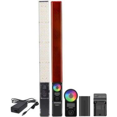 Imagem de Bastão de Led RGB Yongnuo Yn360III Pro com bateria F970, carregador un