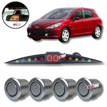 Imagem de Sensor De Estacionamento Ré Visor Slim Peugeot 307 Todos - Tech One, P
