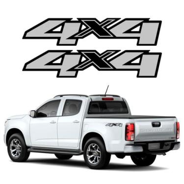 Imagem de Adesivo Automotivo 4x4 Gm Chevrolet S10 2012 A 2022 - Criptonita