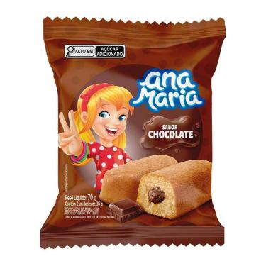 Imagem de Bolinho Ana Maria Chocolate 70g