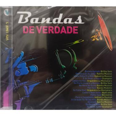 Imagem de Cd Bandas De Verdade vol 3 - vertical(Brilha Som,Rainha Musi
