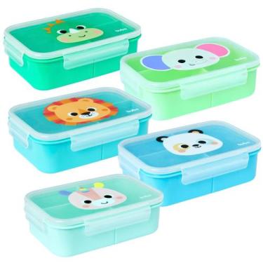 Imagem de Pote Lunchbox Infantil Hermético Com Divisórias 1000Ml - Buba, Dino