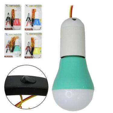 Imagem de Lampada Emergencia Automotiva Garras Para Bateria Led 5W 12V - Mohnish